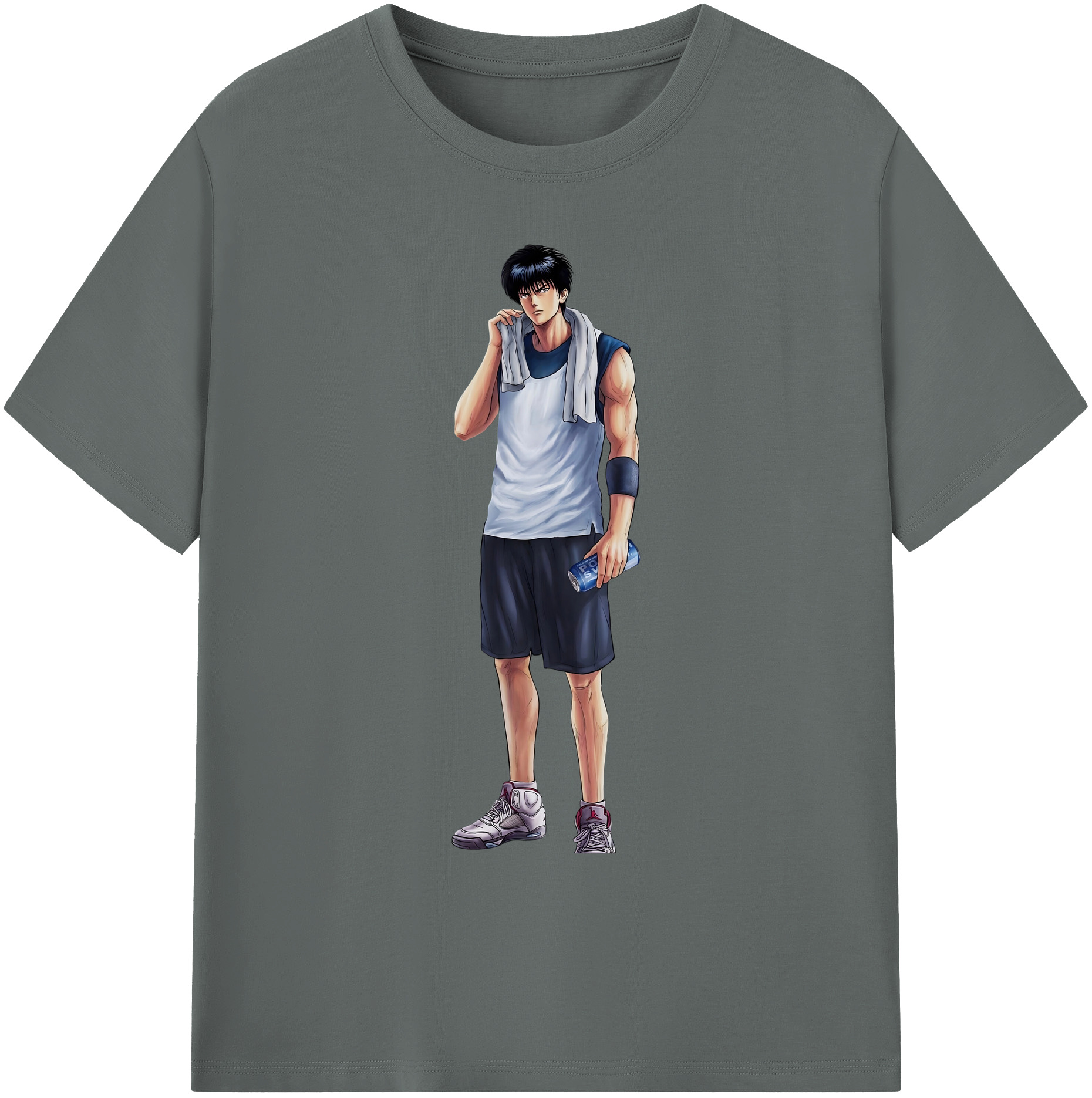 （画像用） SLAM DUNK／スラムダンク 綿100％ メンズ半袖Tシャツ｜肌触りやわらか＆通気性